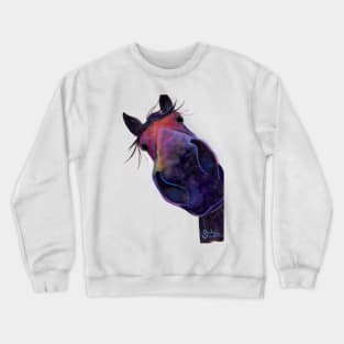 HaPPY HoRSe ' SLoe GiN GeRRY ' by SHiRLeY MacARTHuR Crewneck Sweatshirt